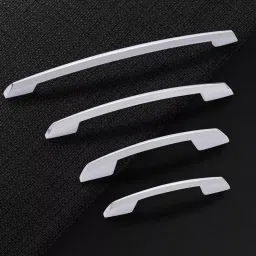 Atom Zinc Silver Glossy Finish Cabinet/Drawer Handle, CH-545-CPPT-12-110 (Pack of 10) image 3