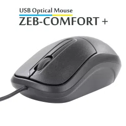 Zebronics Zeb-Comfort+ Wired Mouse-18