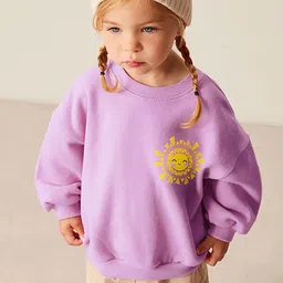 JC SPARKLE Girls Typography Printed Sweatshirt-image-15