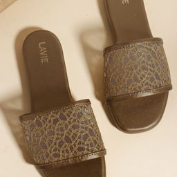 Lavie Women Open Toe Flats with Embroidered-image-42