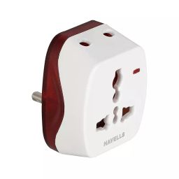 Havells 6 A 2 Pins 240 V Universal Adaptor c, AHNMUXW062-image-66