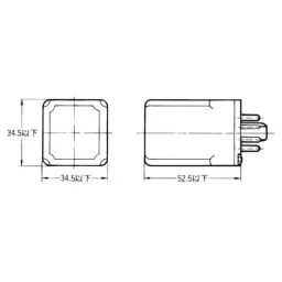 Omron Small Power Relay DC 100 V, MK2PN-DC100-29