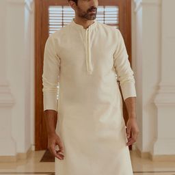 Andamen Mandarin Collar Straight Kurta-image-28