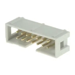 RS PRO 14 Way Straight PCB Header 2 Row , 6257274-0