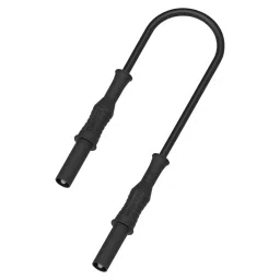 MULTICOMP PRO Banana Test Leads 4MM BANANA PLUG TO PLUG LEAD, BLK, 1.5M, 76-1400-20