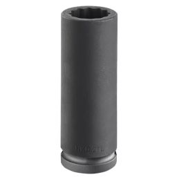FACOM 19.05 mm (3/4 Inch) Square Drive Impact Socket Deep 12 Points 42 mm, NKD.42L-20