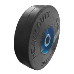 B K JAGAN & CO Size 10 X 2 inch Rubber Bonded C.I Wheel Without Bearing Black, B.K.J130-image-88