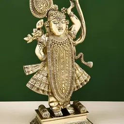 Exotic India Gold-Toned Religious Idol Showpiece-picture-18