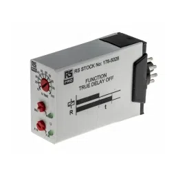 RS PRO Single Function Timer Relay Plug In Mount 24 V AC DPDT Model No. 1785028-30
