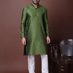 PulseIQ Mens Kurta Pyjama Set-image-33