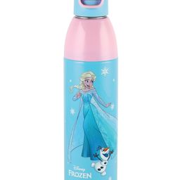 Cello Disney Frozen Print Plastic Water Bottle Light Blue - 680 ml-picture-13