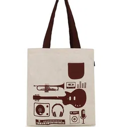 the sack co Printed Shopper Tote Bag with Applique-image-32
