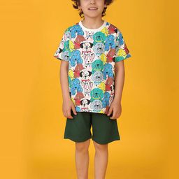 YK Boys Printed Night suit-picture-42
