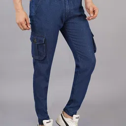 NIVASU Men Jogger Mid-Rise Stretchable Jeans-picture-19
