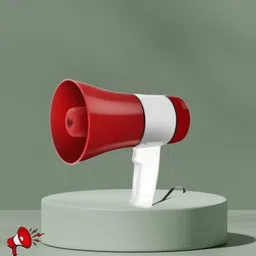roar Handheld Megaphone with Siren, Microphone & Rechargeable for Outdoor EventsB378 Megaphone Portable Megaphone Siren Loudspeaker Function &Long Battery BackupG378 Outdoor PA System-picture-13
