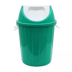 MOFNA 100 L Green HDPE Swing Lid Dustbin-image-60