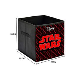 Kuber Industries Set Of 4 Disney Print Extra Large Foldable Storage Cube With Handle image 5