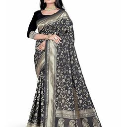 Florence Woven Design Zari Pure Silk Kanjeevaram Saree-image-85