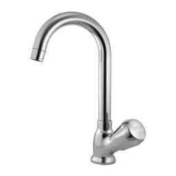 Essco by Jaquar Sink Cock Table Mount Chrome Finish with Swinging Pipe Spout, MQT-523S-image-26