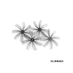 HQProp T63MMX8 Light Grey (2CW+2CCW)-Poly Carbonate Propeller image 2