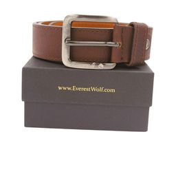 Everestwolf Men Textured Leather Formal Belt-image-92
