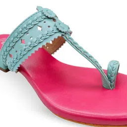 THE MADRAS TRUNK Block Sandals image 5