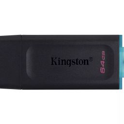 Kingston 64 GB USB 3.2 Black and Blue Pen Drive, ‎DTX/64GB-28