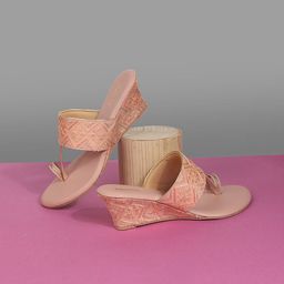 Metro Embroidered Wedge Heels-58