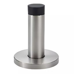 GEZE Door Stopper With Cap, Screws, Size 75 mm, SS+Black Finish and Stainless Steel 304 Body, 8115828-image-57