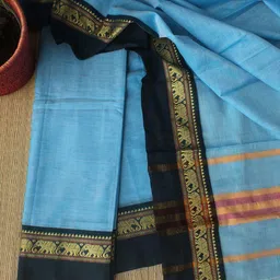 Weaves of Tradition Pure Cotton Unstitched Dress Material-image-56