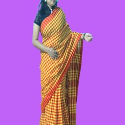ASHMITAS COLLECTION Multi Pure Cotton Khadi Sarees-image-82