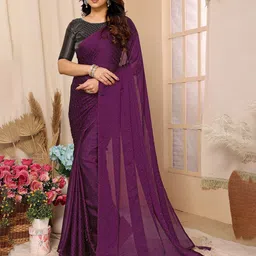 AMRUTKALA SAREES Embellished Beads and Stones Saree-57