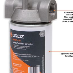 Groz Spin On Cartridge Fuel Filter FFS/10/BSP-image-120