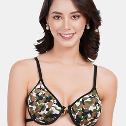 Amour Secret Abstract Bra Full Coverage Underwired Lightly Padded-1