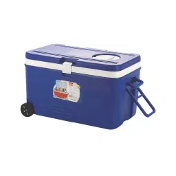 Aristo Blue 59 L Ice Box with Wheel, Vent Lid, Plug & Long Handle, Ice Box 60-picture-24
