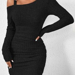 HERE&NOW Women Bodycon Mini Dress-picture-20
