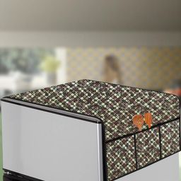 The Furnishing Tree Yellow Plastic Refrigerator Cover-image-74