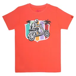 CHILINS Kids Printed Applique T-shirt-image-22