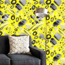 ArtzFolio Printed UV-Resistant Anti-Bacterial Watercolor Paint Spots Peel & Stick Wallpaper-image-63
