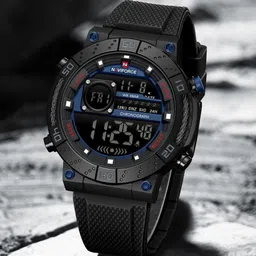 Naviforce Men Printed Dial & Straps Digital Watch NF9241T_B BE B-33
