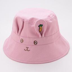 Babyhug Bucket Hats Free Size - Pink-image-54