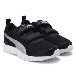 PUMA Sports Shoes - Puma Black-Aruba Blue-Silver, 12 (4 to 5 Years)-image-17