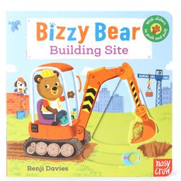 Bizzy Bear Building Site Board Book by Benji Davies - English-21