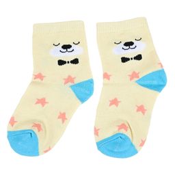 Kid-O-World Star Designed Socks- White-image-54