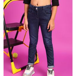 Tales & Stories Denim Mild Washed Jeans - Dark Blue-image-81