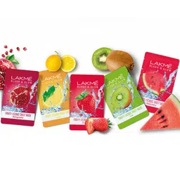 Lakme Set Of 2 Blush & Glow Kiwi Sheet Mask - 25ml Each image 2