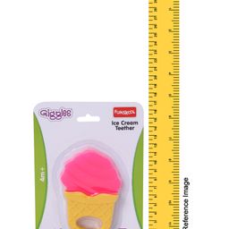 Giggles Silicone Teether -(Color & Print May Vary) image 2