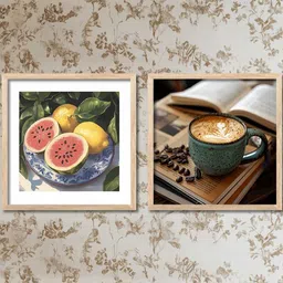 WALLLANE Set of 2 Retro Wood Wall Art-picture-22