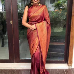 Areca Designer Woven Design Zari Pure Silk Banarasi Saree-image-88