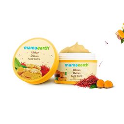 Mamaearth Ubtan Detan Face Pack With Turmeric & Saffron - 200 g-31
